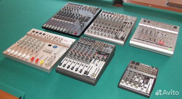 Микшерные пульты 6ш Вокал процессор Микшер FX USBt