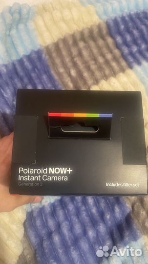 Polaroid Now Plus Instant Camera Black