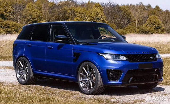 Кованые диски на Range Rover Sport SVR R23x10.5