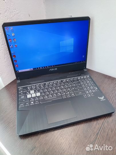 Asus Tuf Ryzen 5/GTX 1650/озу 16/Full HD IPS