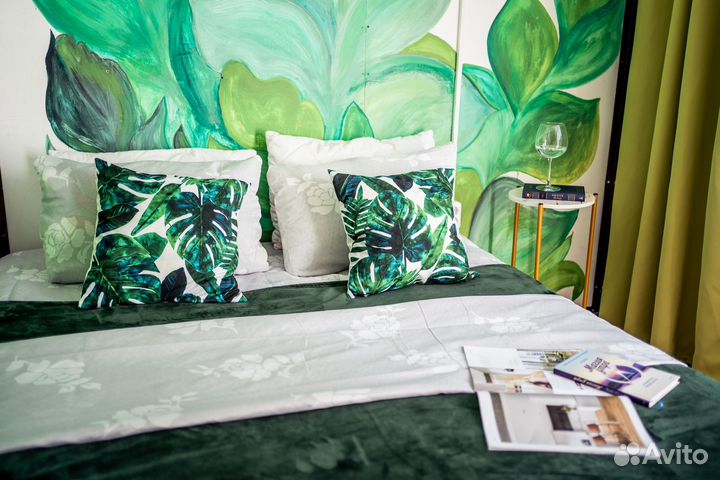 Аренда треугольного дома у моря, банный чан