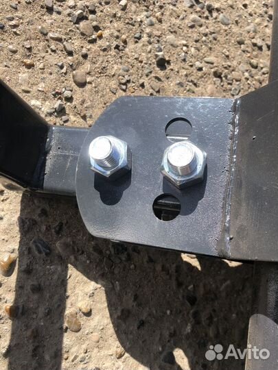 Отвал для мотоблока поворотный с ножом