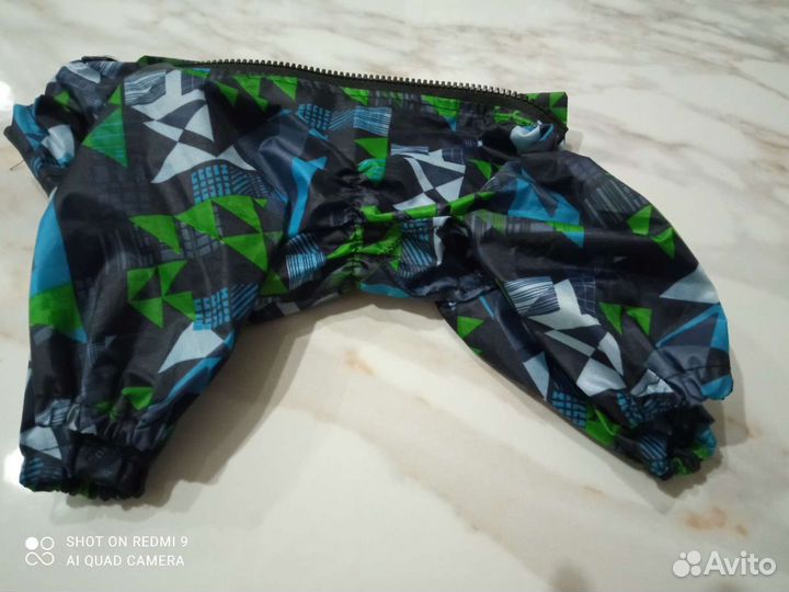 Дождевик для маленькой собаки