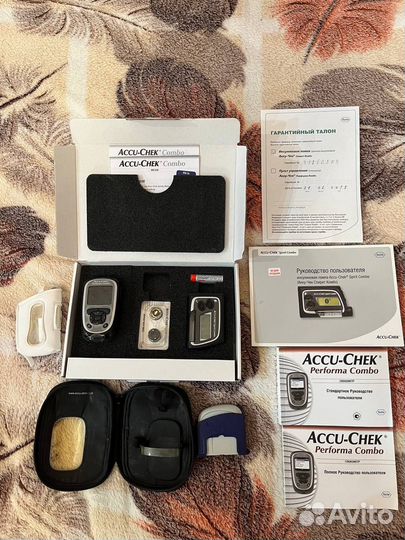 Инсулиновая помпа accu chek combo новая