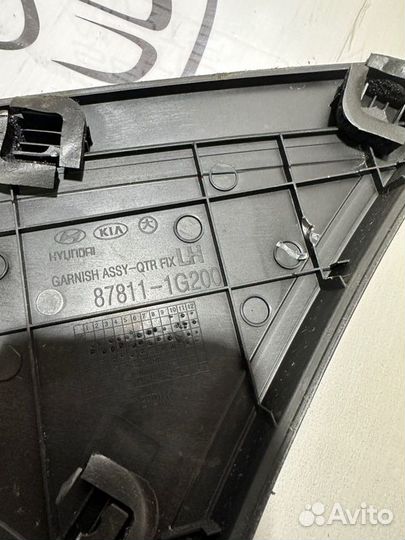 Накладка на стойку левая Kia Rio 2 JB G4EE 2011