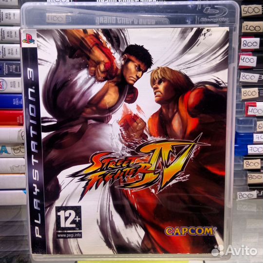 Street Fighter IV - PS3 (без мануала)