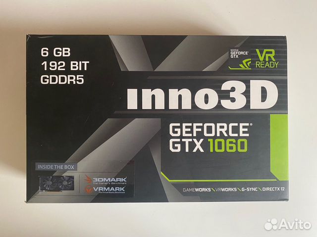 Видеокарта geforce gtx 1060 6gb