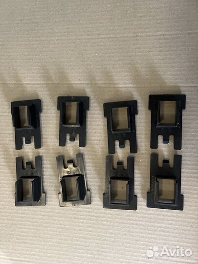 Кронштейн клипса порога Chevrolet Niva, 8 штучек