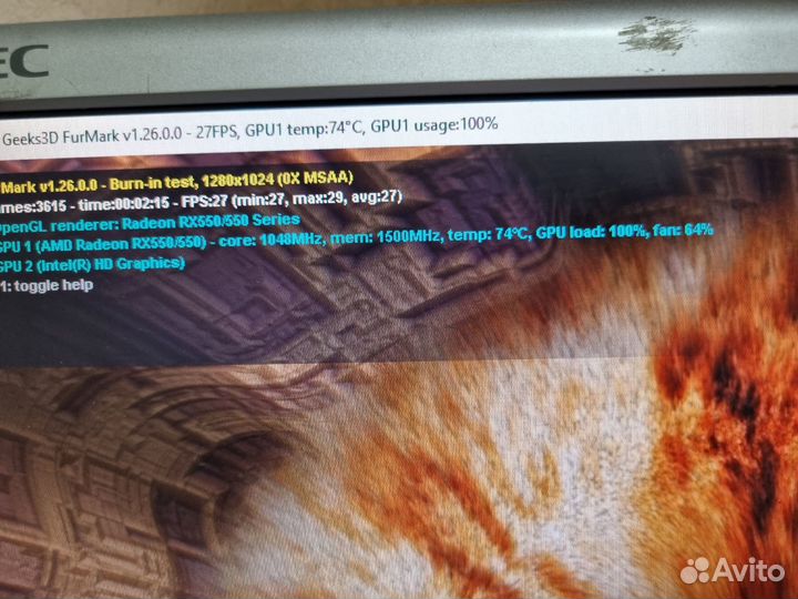 Видеокарта Sapphire Pulse Radeon RX 550 2GB