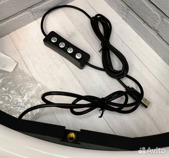 Кольцевая лампа 33 см + штатив 2 метра LED ring FI