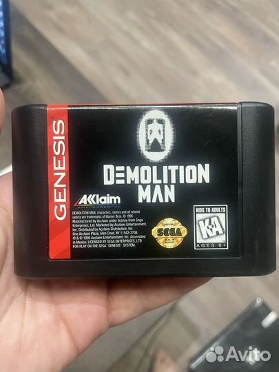 Игра Demolition Man на Sega Genesis