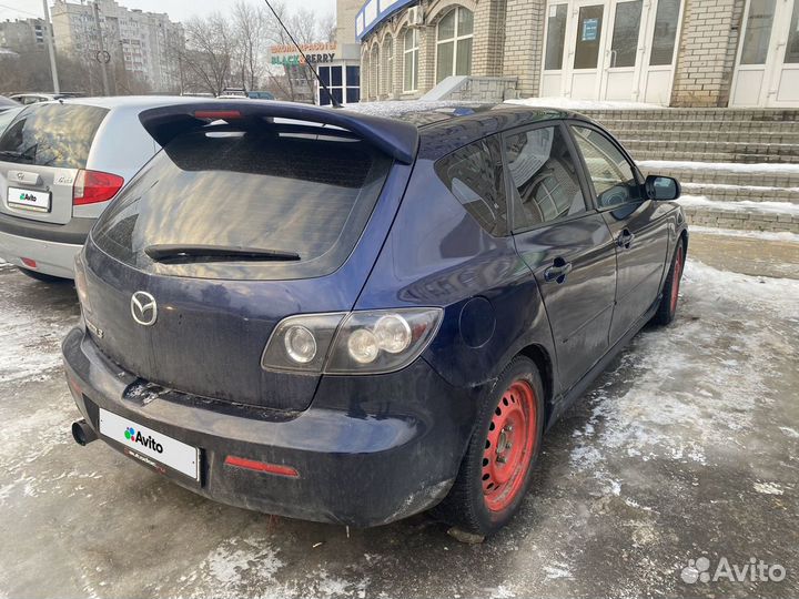 Mazda 3 1.6 МТ, 2008, 233 539 км