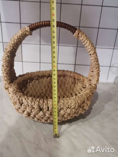 Корзина плетеная