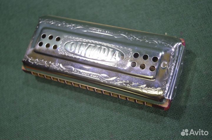 Губная гармошка двусторонняя, гармоника 