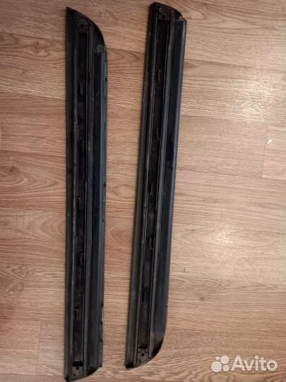 Молдинги задней двери audi a4 b6