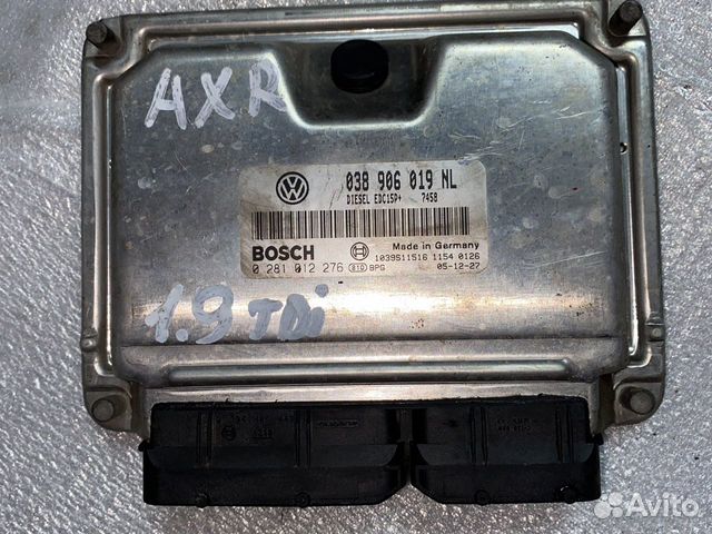 Эбу 038906019NL Skoda Fabia 1.9tdi AXR