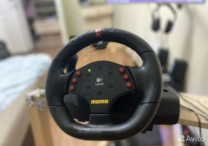Руль logitech momo racing мод 900 градусов