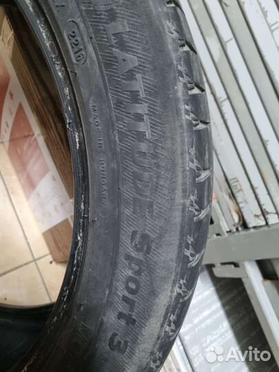 Michelin Latitude Sport 3 255/45 R20 и 285/40 R20