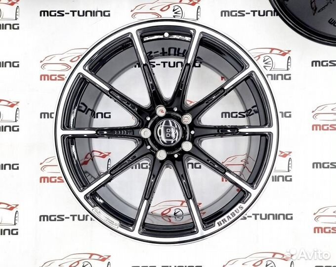Комплект кованых дисков Mercedes Brabus style R22