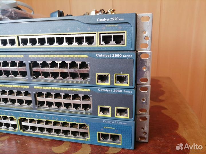 Коммутаторы Cisco Catalyst 2950, 2960