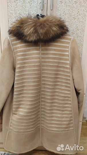 Дубленка натуральная женская 46 48