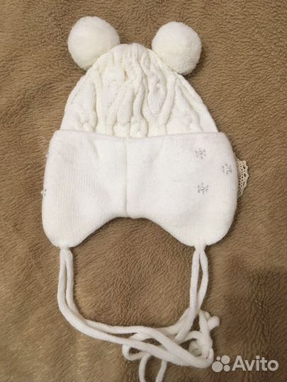Шапка весна-осень 0-3 месяцев