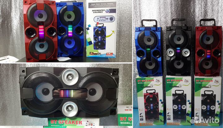 Портативная колонка Speaker Корпус Мдф Блютуз