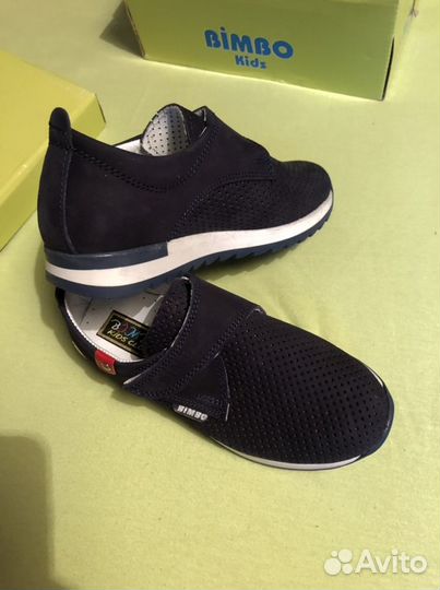 Кожаные кроссовки/слипоны