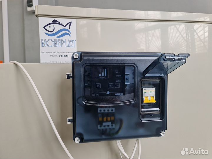 Барабанный фильтр для пруда и узв 100куб (d5i4)