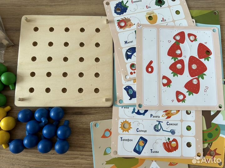 Мозаика/сортер Радуга кидс Макси