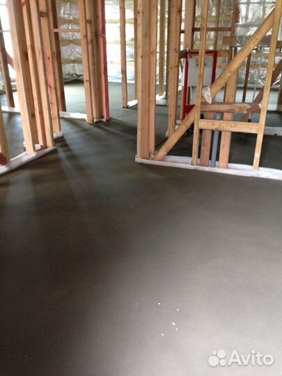 Стяжка пола полусухая механизированная за 1 день
