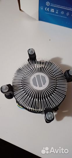Кулер процеccорный Intel lga 1200 i3