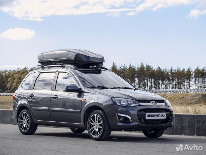 Багажник Бокс на крышу Бруммер с центр. усилителем