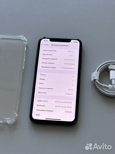 iPhone 11 Pro 64гб (ростест, оригинал, sim)