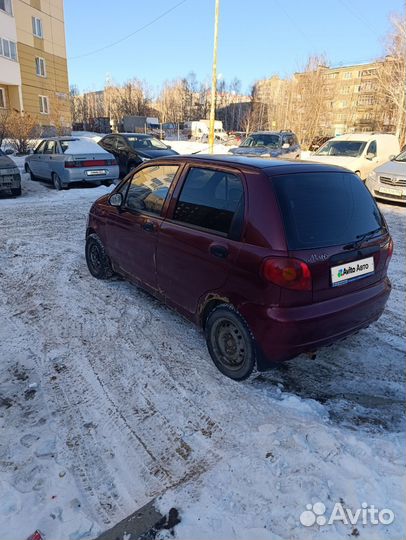 Daewoo Matiz 0.8 МТ, 2007, 95 000 км