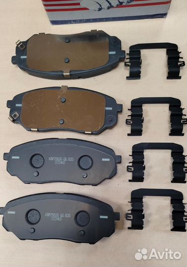 Колодки тормозные передние Santa Fe