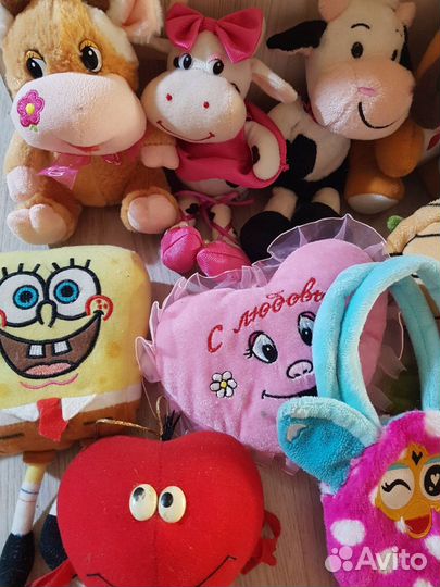 Мягкие игрушки пакетом
