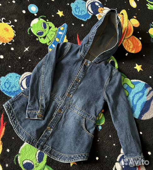 Ветровка джинсовая для девочки