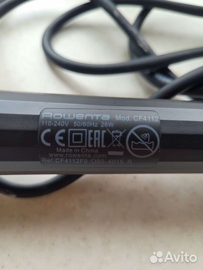 Плойка щипцы rowenta