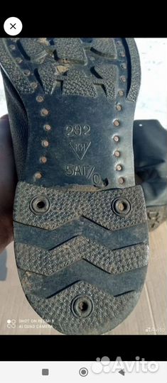 Сапоги кирзовые