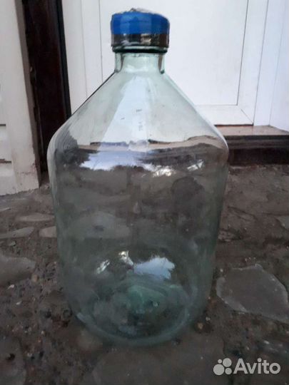 Бутылка стеклянная 20 литров