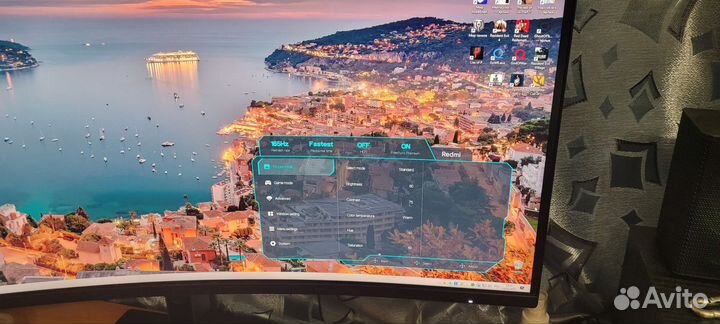 Игровой монитор изогнутый