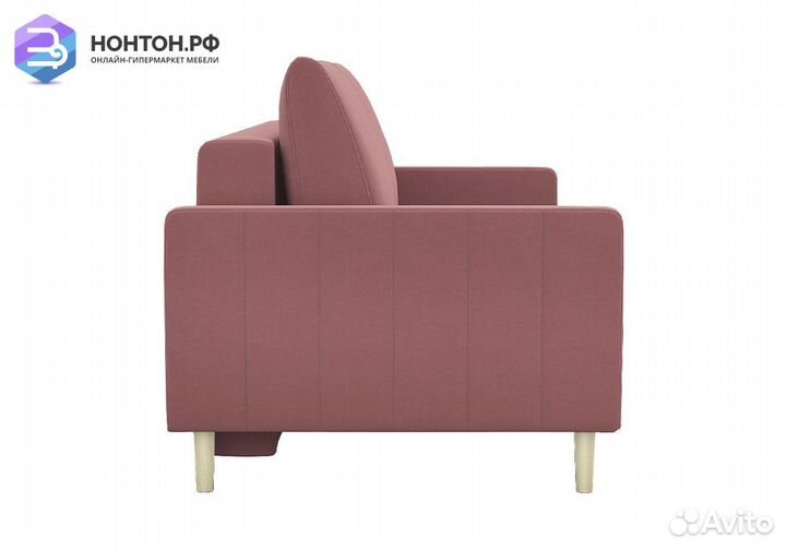 Диван пантограф Хилтон розовый