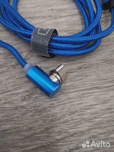 Магнитный светящийся зарядный шнур налюбой телефон