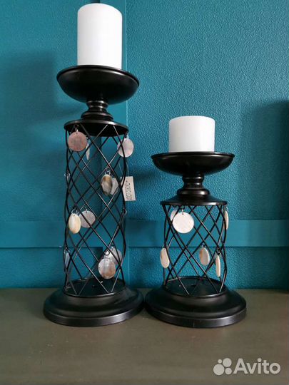 Подсвечники металлические