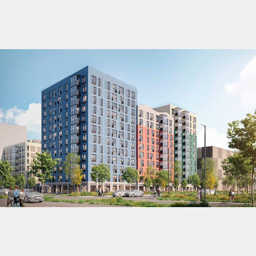 2-к. квартира, 55,4 м², 2/12 эт.