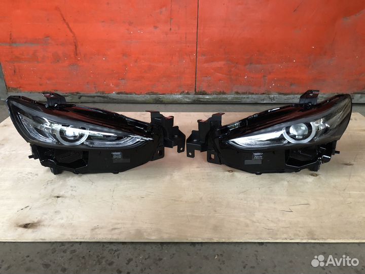 Фара левая правая Mazda 6 GL FullLed неадаптив 19+