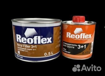 Грунт Reoflex 2К HS 3+1 акриловый 0.5+0.17