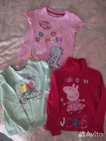 3 кофточки для девочки 98