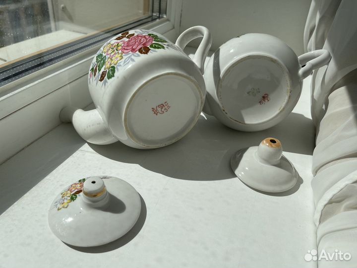 Чайник заварочный фарфоровый СССР